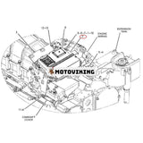 Styrenhet 372-2900 för Caterpillar CAT Engine C18 C13 Truck 773F 775F 777C 777D 777F