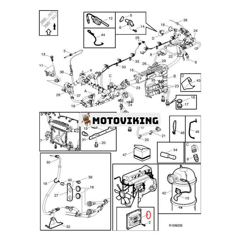 Styrmodul 21900553 för Volvo Lastbil FH4 B13R PREVH