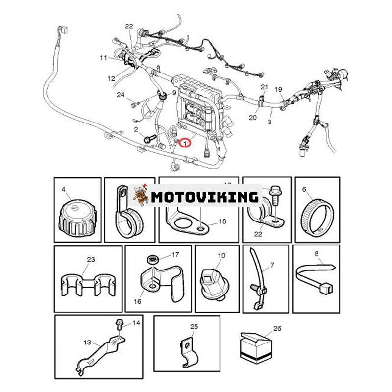 Styrenhet 22346791 för Volvo Engine D13 Truck FH FH4 FM FM4 Grävmaskin EC380 EC480