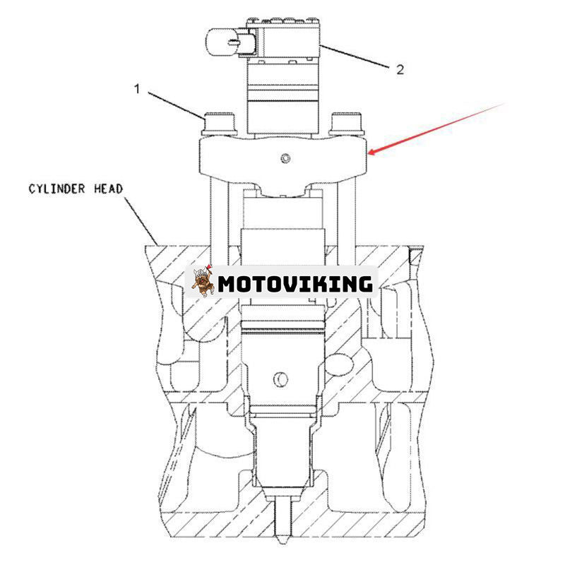 Bränsleinsprutare 328-2576 för Caterpillar CAT Engine C9 Grävmaskin 330D 336D L Lastare 973D