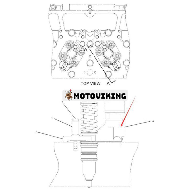 Bränsleinsprutare 170-5252 för Caterpillar CAT-motor C-10 C-12 Grävmaskin 345B 365B Dumper 725 730