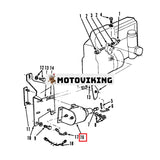 Stoppavstängningsmagnet 44-2823 för Thermo King T-Series TS Sentry Super KD TD MD RD SB