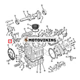 4ST Vevstång 22-639 för Thermo King Kompressor X214 X426 X430 Transportkylning SLXi SB SLX SMX KD TD MD RD SL SLXe T-Series