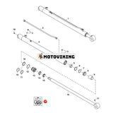 Lyftcylindertätningssats 7137869 för Bobcat Skid Steer S630 bandlastare T630