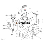 Hydrauliskt sugfilter 68191-62180 för Kubota grävmaskin KX36(H) KX41-2 KX41H