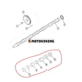 Bussningssats 3801106 för Cummins Engine N14 NT855 NTA855 CASE Traktor Steiger 1000-serien