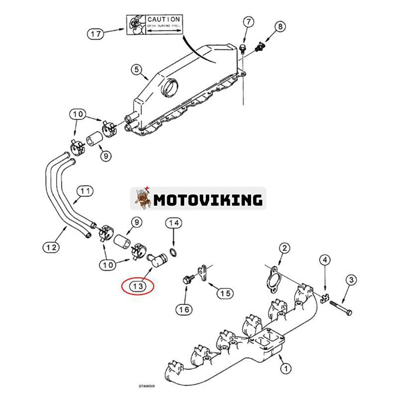 2 ST Armbåge J917394 för CASE 6830TA 6831TA Motor 7140 7150 7250 8930 8940 9230 9330 1670 2166 2366 2055 420 CPX420