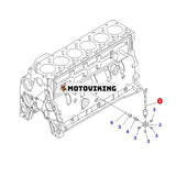 Switch 600-871-1160 för Komatsu Engine S6D102E-1 S6D108-1 Generator EGS120-6 EGS160 EGS190 EGS360 EGS380