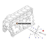 Switch 600-871-1150 för Komatsu Engine S6D102E-G-1D4 Generator DCA-125SSK