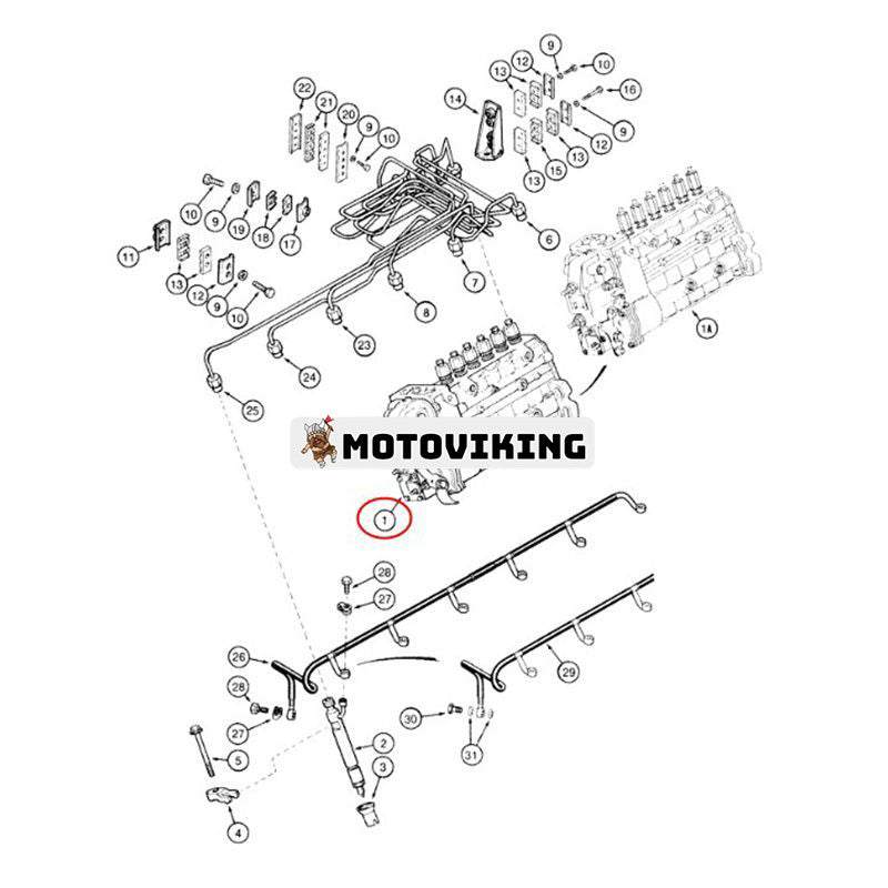 Bränsleinsprutningspump 3915686 J915686 för Cummins Engine 6TA-830 CASE Traktor 9210 9240 7140 9230