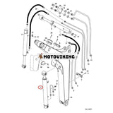 Hydraulcylinder 7308284 för Bobcat grävmaskin E27Z