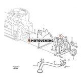 Oljepump VOE20502113 för Volvo Engine D6D Grävmaskin EC160B EC180B EC210B EW160B EW180B EW200B Lastare L60E L70E L90E