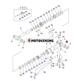 Bomcylinderbussning 707-76-10270 för Komatsu grävmaskin PC400-6 PC400-7 PC400-8 PC450-6 PC450-7 PC450-8