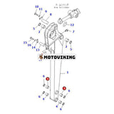 Armskoplänkbussning 20S-70-11270 för Komatsu grävmaskin PC20-3 PC20-5 PC25-1 PC28UU-3 PC30-3 PC30-5 PC35MR-1 PW20-1 PW30-1