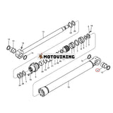 Dopparmscylinder SA1046-04000 för Volvo grävmaskin EC330B EC360 EC360B EC460B