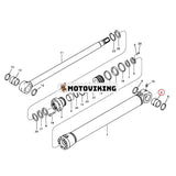 Bomcylinderbussning VOE14517940 för Volvo grävmaskin EC140B EC160C EC180B EC210C EC220D EC235C EC250D EC290B EC300E