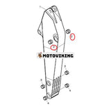 1 st arm bombussning 2110-1228A för Komatsu Doosan Daewoo grävmaskin DX300LC SOLAR 220LC-V 170W-III 220LC-6 200W-V