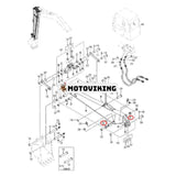 1 st hylslagerbussning 4344899 för Hitachi grävmaskin EX100-5 EX120-5 EX130H-5 ZX160 ZAXIS120 ZAXIS130H