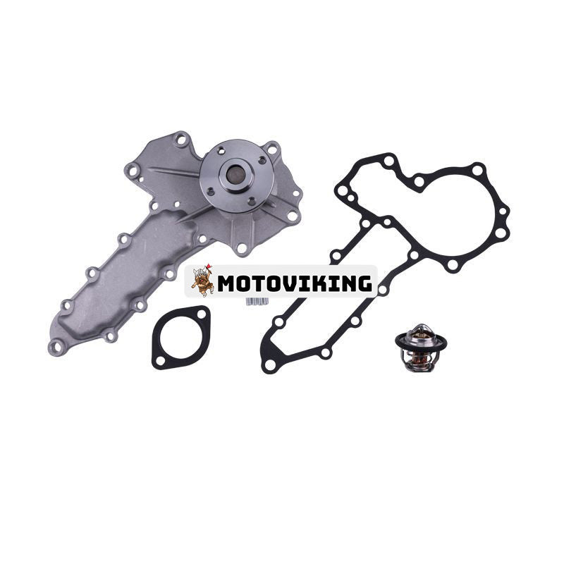Vattenpump och termostat med packning 15521-73035 16221-73270 19434-73014 för Kubota Engine V2203 Grävmaskin KX121-2 KX161-2