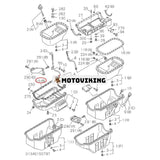 Oljetrågspackning 8970801940 för Isuzu Engine 4JA1 4JB1 4JC1 4JG1 4JG2 John Deere grävmaskin 75C 80C