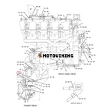 Breather 183-3873 för Caterpillar CAT C18 C7.1 3054 36056 Motor 320D 735 740 953D 963D D10R D5N D6K D8R