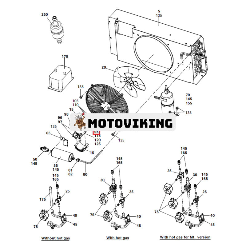 14V fläktmotor 54-60006-10 EGBA1E060 54-60006-16 för Carrier Xarios 500 600 400 450 600MT 500MT Oasis 350 250 200 150 100