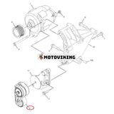 Remsträckare 377-9082 för Caterpillar CAT Engine C4.4 C6.6 Grävmaskin 416E 428E 434E 434F 442E 444F 450F