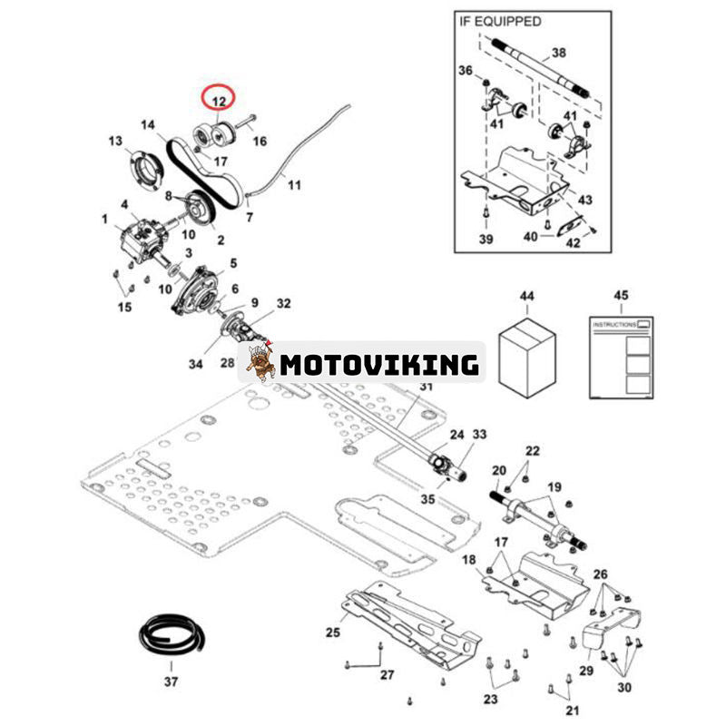 Remsträckare 5632697 för Kubota Engine 4.0L 4.6L Grävmaskin U15 KX155 KX161 KX181