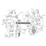 Remsträckare 133-3544 för Caterpillar CAT motor C-10 C-12 hjulschaktare 854G Lastare 992G 994F 994H Lastbil 793D 797B