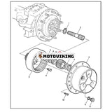 Cylinderrullager AL110927 för John Deere 6140J 6155J 6800 6900 6910 7210 7405 7420 7500 7510 7520 7525