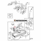 Oljepump 467517 för Volvo Engine TD60 TD60A TD60B TD70 TD100 TD100A Truck F10 N10