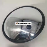 10" Mirror Rund för Caterpillar CAT Hitachi Komatsu Kobelco Kato Sumitomo grävmaskin