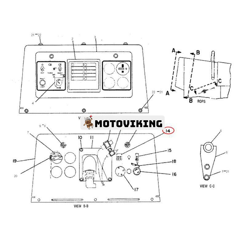 Switch Toggle 7N-8005 för Caterpillar CAT Grävmaskin 219 225 229 235 245 215B Lastbil 768C 769C 772B 773B 776 777