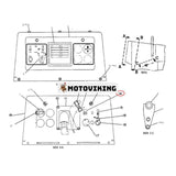 Switch Toggle 7N-8005 för Caterpillar CAT Grävmaskin 219 225 229 235 245 215B Lastbil 768C 769C 772B 773B 776 777