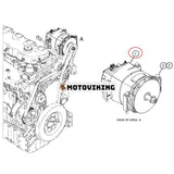 24V 70A Generator 362-0732 för Caterpillar CAT Engine C18 C9.3 C32 C175-16 3512E