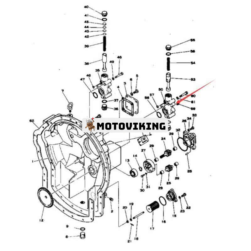 Regulatorventil 195-13-16401 för Komatsu D85A-12 D85A-18 D85E-18 D95S-1 D95S-2 D155A-1 D355A-5 D155S-1 D355A-3 D455A-1