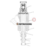 Solenoid 195-7747 för Caterpillar CAT Engine C4.4 Grävmaskin M313D M314 M315 M316 M317 M318 M318D M319 M320 M322C M323F M330D