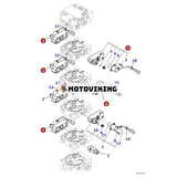 1 st magnetventil 702-21-62600 för Komatsu PC200-7 D61PX-24 D61EX-24 D61PXI-24 D61EX-23M0 D61PX-23 D61EX-23 D61PXI-23