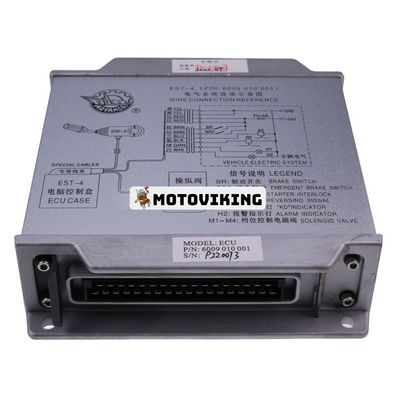 Styrenhet ECU 6009010001 6009365002 för XCMG ZL50G ZL30BR CASE 821B hjullastare