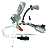 Turbo VGT Tune-Up Kit-Vane Positionssensor 12635324 & Solenoid 3C3Z6F089AA F13 för GMC Duramax LGH Ford F-350 E-450