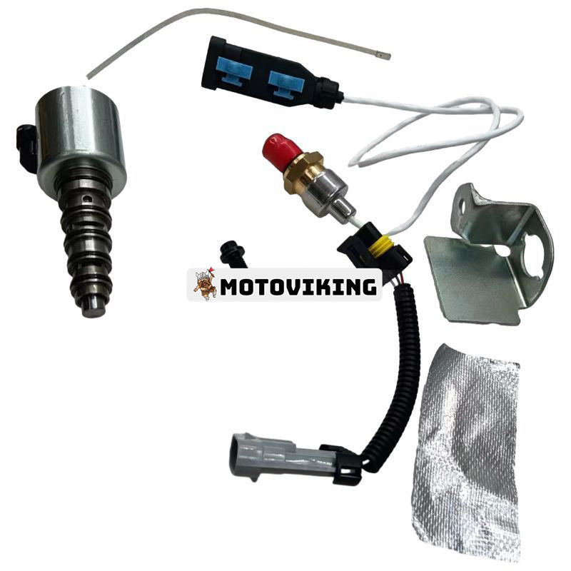 Turbo VGT Tune-Up Kit-Vane Positionssensor 12635324 & Solenoid 3C3Z6F089AA F13 för GMC Duramax LGH Ford F-350 E-450