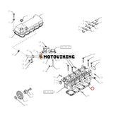 Topplockspackning 11115-E0150 för Hino Engine J05E Kobelco Grävmaskin SK250-8 SK200-8 SK210-8 230SR-3 260SR-3