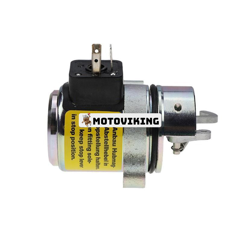 12V solenoid Vavle VOE11715004 för Volvo Engine D3D D3.6D Hjullastare L20B L25B L30B L35B L20F L25F