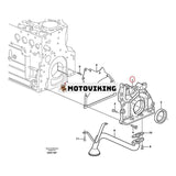 Oljepump VOE21618956 VOE20726088 för Volvo Engine D4D Grävmaskin EC135B EC140B EC160D EC170D EC180E ECR145D EW140D