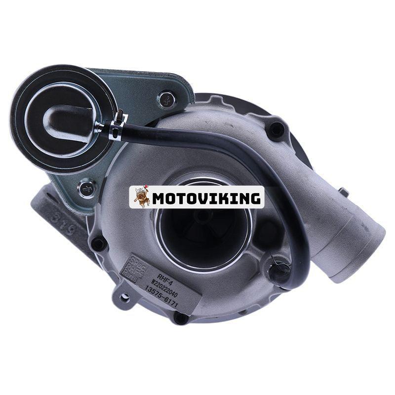 Turbo RHF4 Turboladdare YM129508-18010 för Komatsu Engine S4D84E Grävmaskin PC50MR-2 Lastare SK815-5 SK816-6 SK820-5