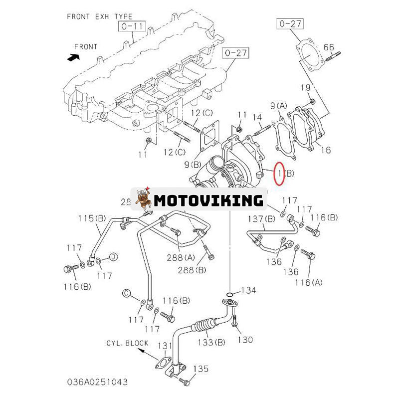 Turbo RHF55 Turboladdare 8973628390 Isuzu Motor 4HK1 4HE1 Hitachi John Deere Grävmaskin ZX200-3 ZX240-3 ZX270-3 220DW 225DLC