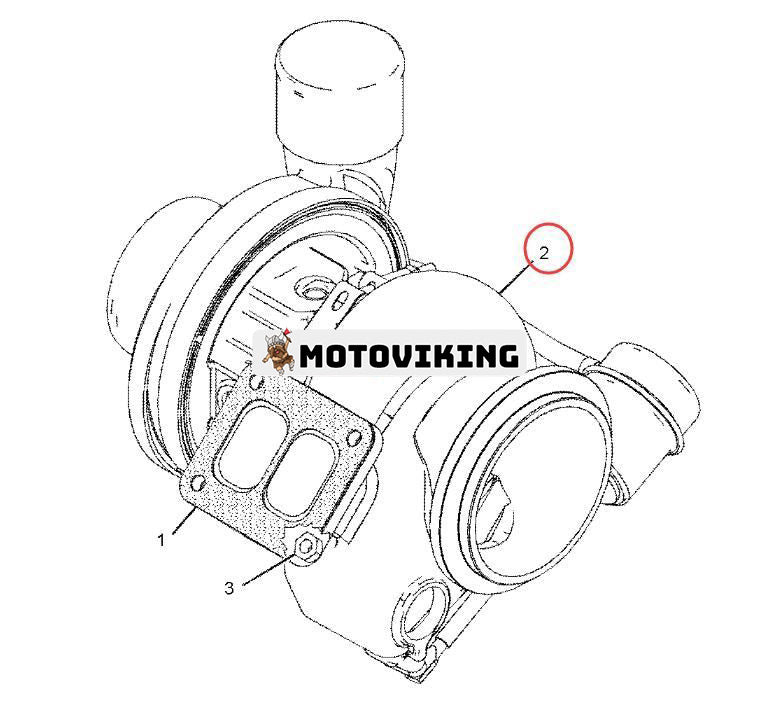 Turbo S310CG080 Turboladdare 274-9989 20R-2971 för Caterpillar CAT Engine C9 Grävmaskin 330D 336D