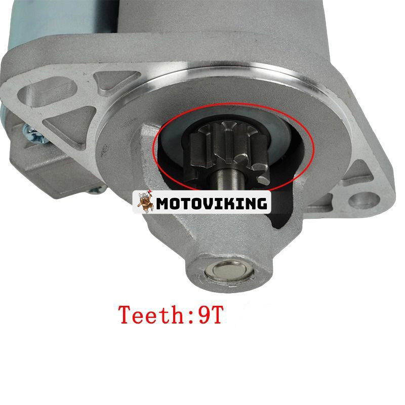 12V 9T Startmotor YM121450-77010 för Komatsu Engine 3D80-1 3D75N-1YC