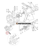 Kopplingsenhet 4310056 för Hitachi grävmaskin EX100-3 EX120-3 EX200-3 EX210K-5 EX225USR ZX125W