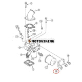 Generatorstöd J923263 för CASE Engine 6831T 6831TA Traktor 1150E 1155E Lastare 721B 721 821